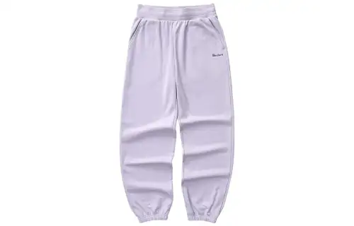 Skechers Knitted Sweatpants Women's Freesia Purple Moderate Cuffed Pants