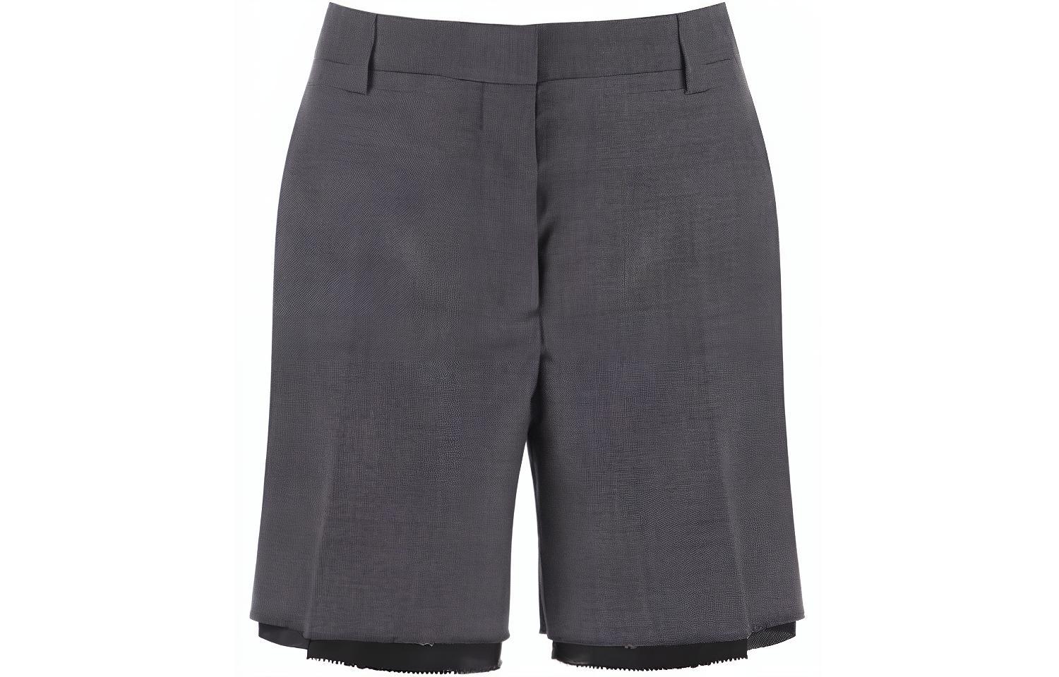 MIU MIU SS24 Casual Shorts Women's Gray