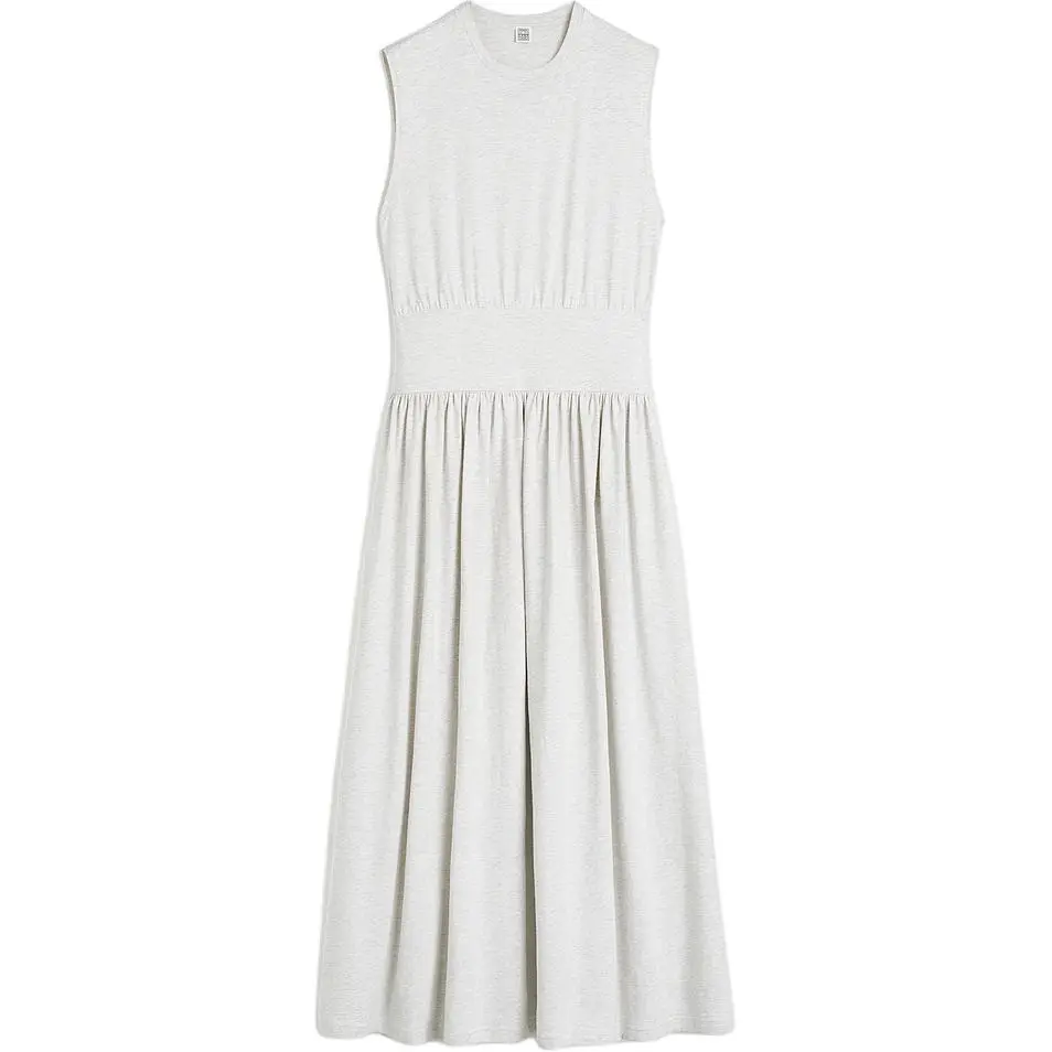 TOTEME Mélange effect Jersey Midi Dress