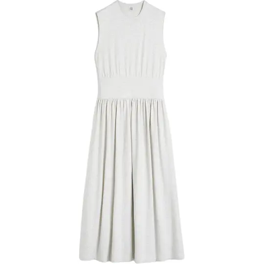 TOTEME Mélange effect Jersey Midi Dress