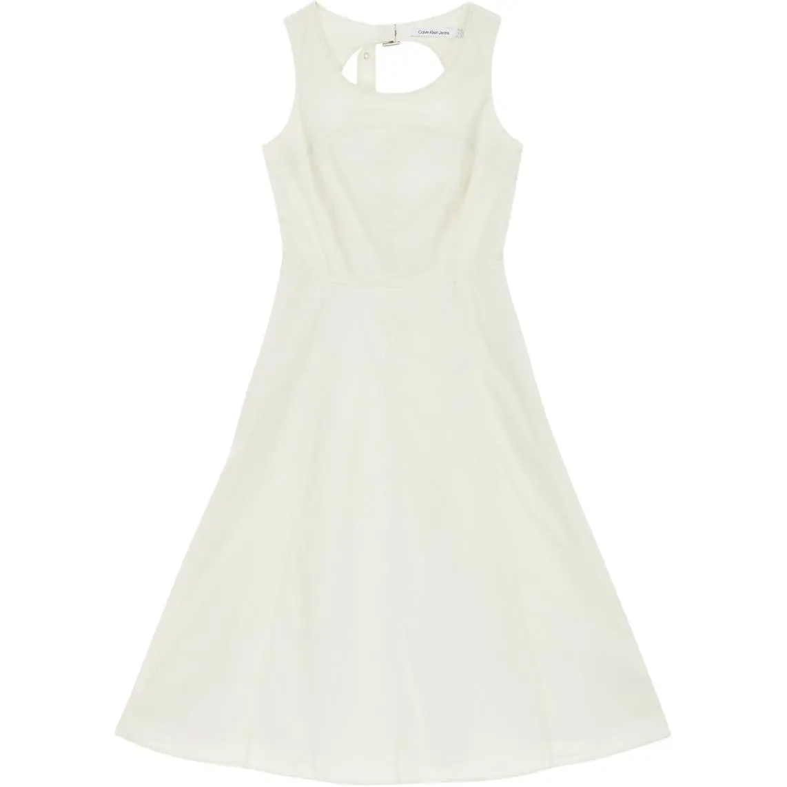CALVIN KLEIN Sleeveless Dress Women's White