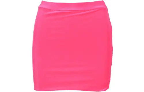 Vetements Casual Short Skirts Women's Pink Short Bodycon Skirt