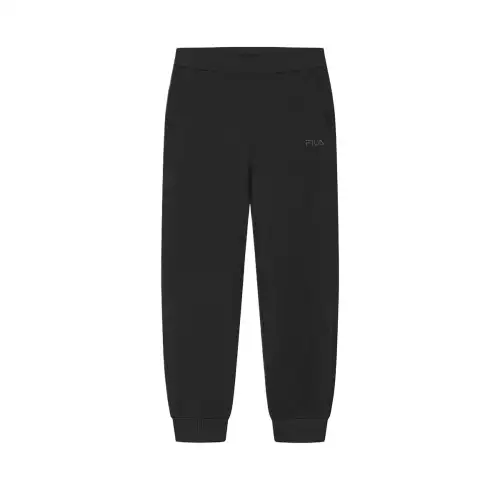 FILA Knitted Sweatpants Women's Jet Black BK