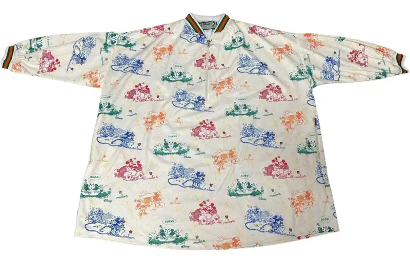 GUCCI Embroidery Dress Women's White