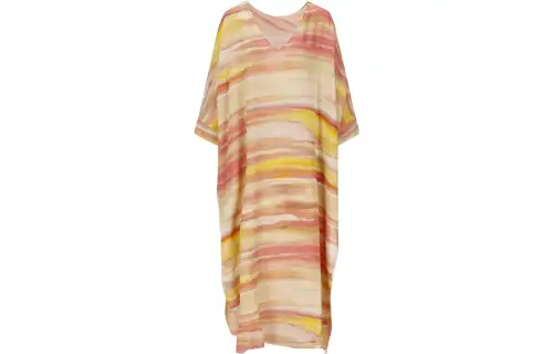 Loro Piana SS23 Long Sleeved Dress Women's Multicolor