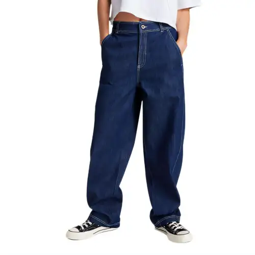 Converse Woven Denim Barrel Pants