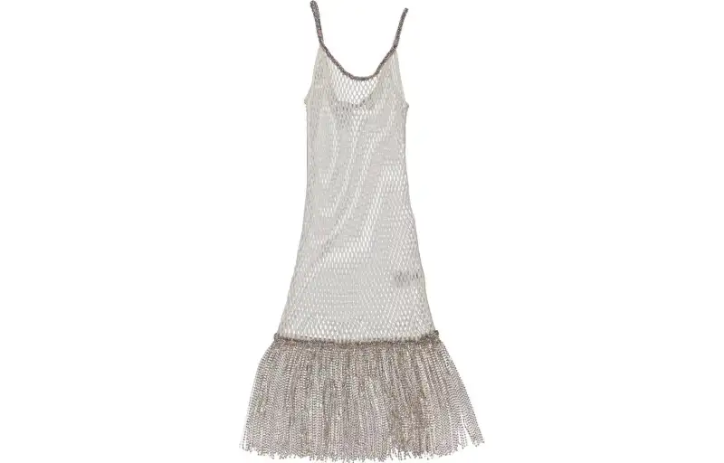 Burberry Slip Dress Women's White