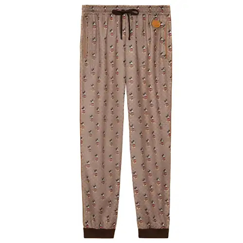 GUCCI x Disney FW22 Knitted Sweatpants Women's Brown