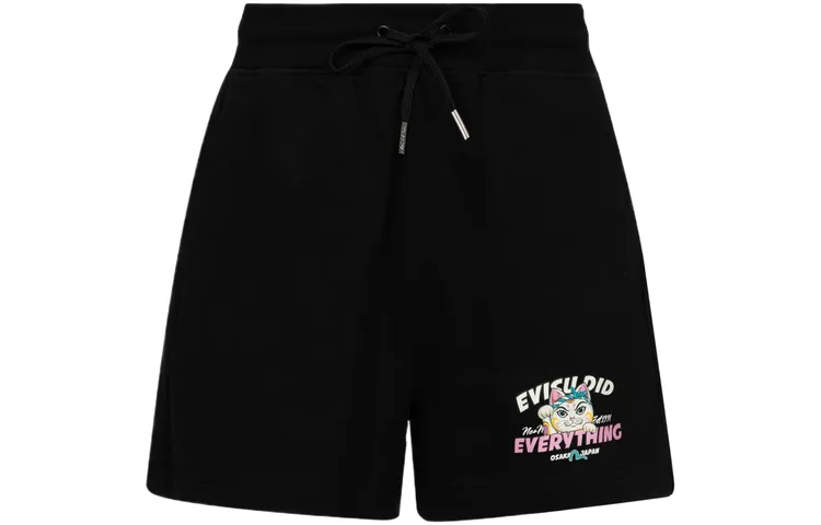 EVISU Casual Shorts Women's Black