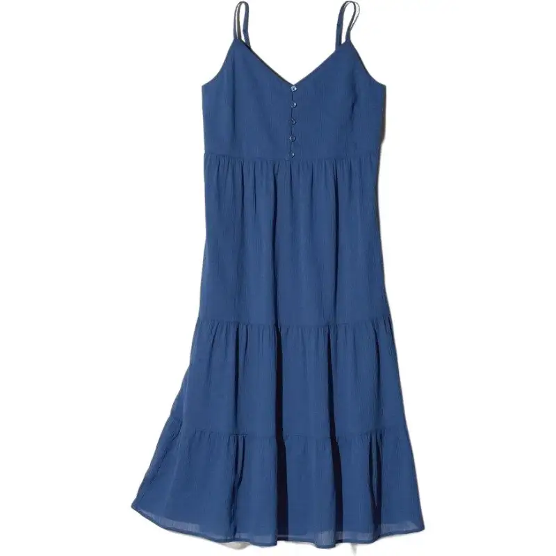 UNIQLO Slip Dress Women's Sea Blue