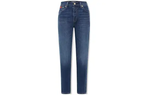 Levis Jeans Women's Blue Moderate Tapered Pants