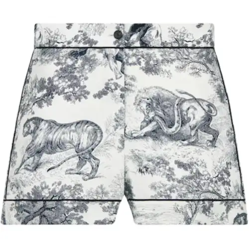 DIOR Casual Shorts Women's Gray