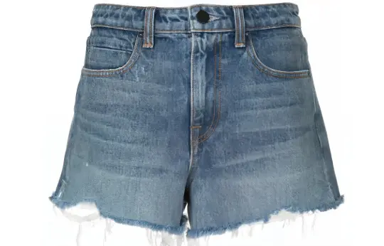 Alexander Wang Denim Shorts Women's Light Blue Moderate Other