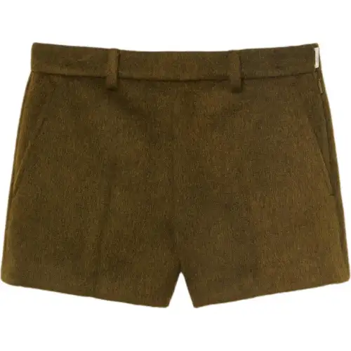 GUCCI Logo Embroidered Shorts