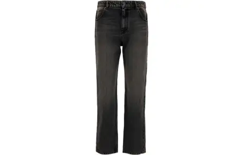 Balenciaga Jeans Women's Black Moderate Straight Fit Pants