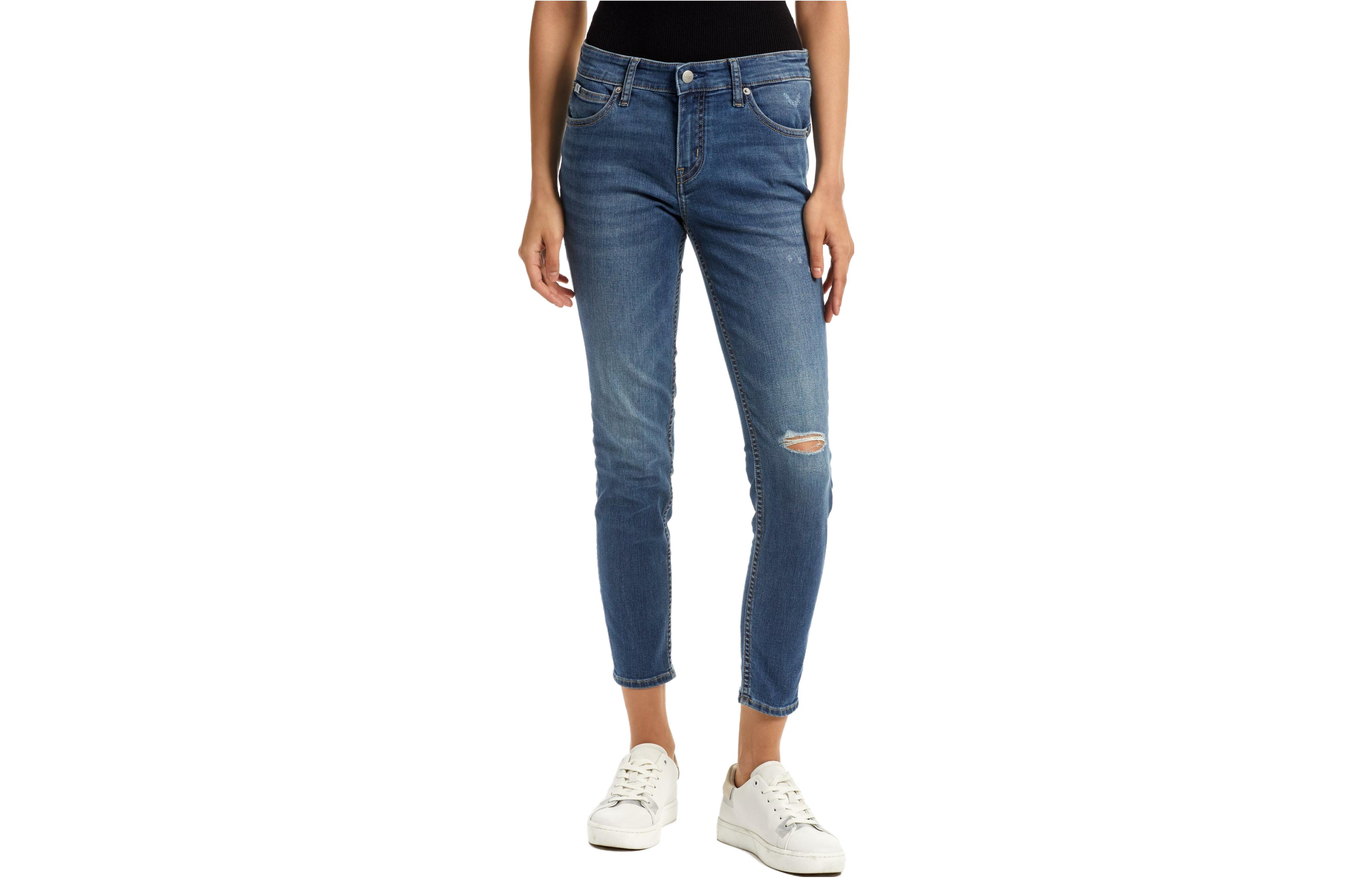 Женские джинсы CALVIN CALVIN KLEIN Jeans (синие)