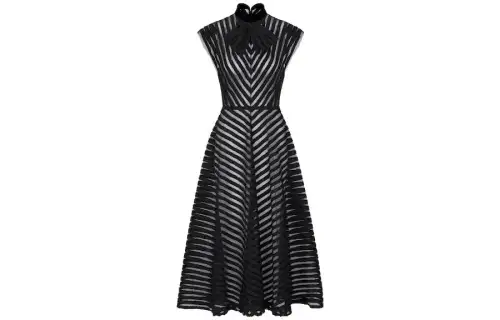 DIOR Sleeveless Dress Women's Black