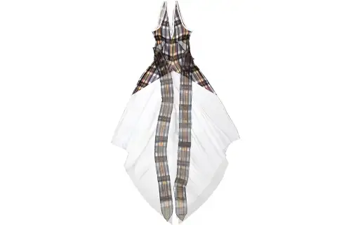 Burberry Sleeveless Dress Women's Light Yellow