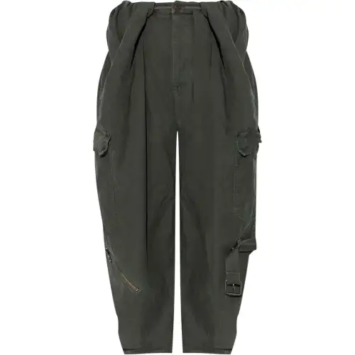 LOEWE Balloon Cargo Trousers 'Deep Olive'