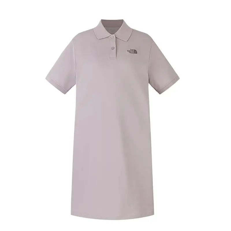 THE NORTH FACE Urban Exploration SS25 Short Sleeved Dress Women's 1OA/Moon Shadow Gray