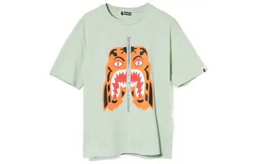 A BATHING APE Short Sleeved Dresses Women's Crew Neck Moderate Mid Length