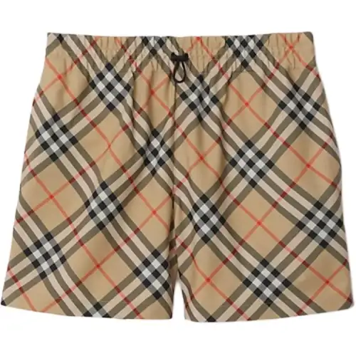 Burberry Kids Checked Trousers