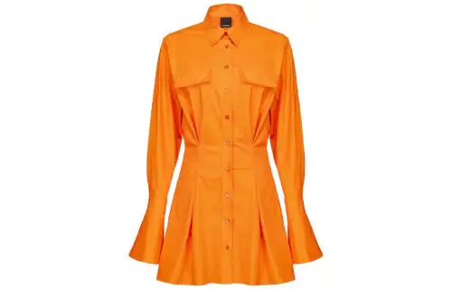 PINKO Shirt, orange long-sleeve