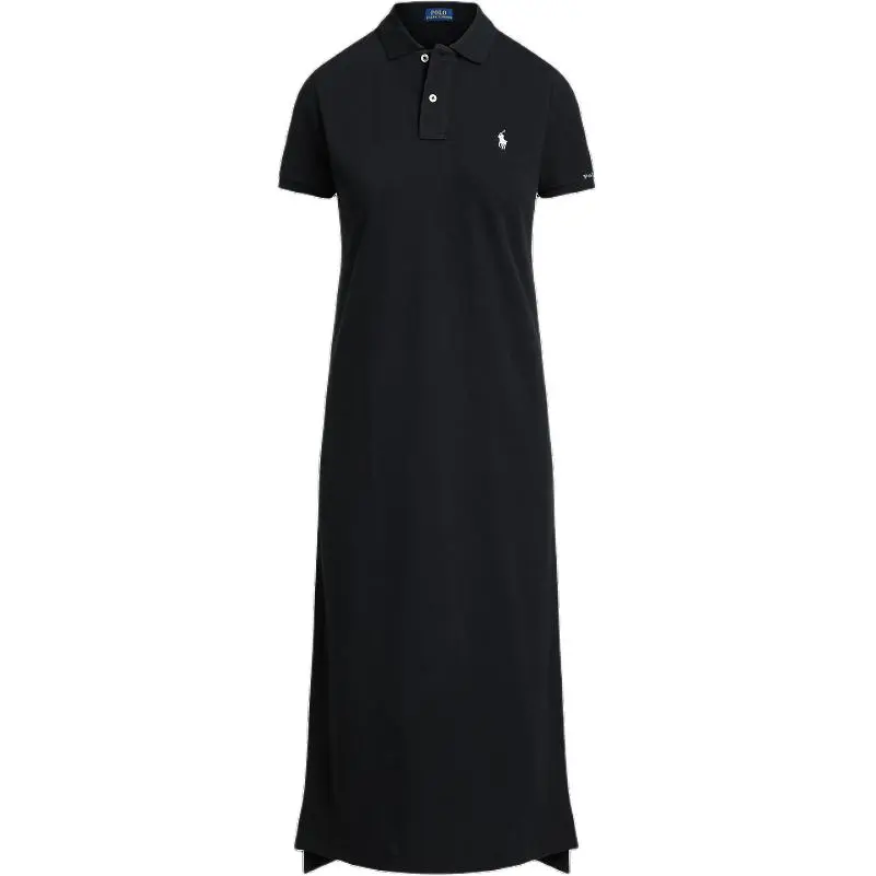 Polo Ralph Lauren short-sleeve midi polo dress