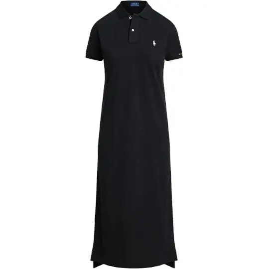 Polo Ralph Lauren short-sleeve midi polo dress