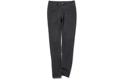 UNIQLO Jeans Women's Dark Gray Thickened Straight Fit Pants