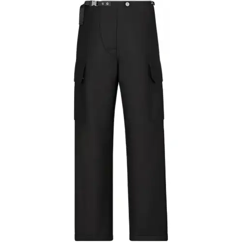DIOR SS24 Cargo Pants Women's Black