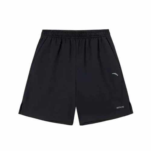 Anta Comprehensive Training Collection Sports Lifestyle Collection Casual Shorts Women's Basic Black