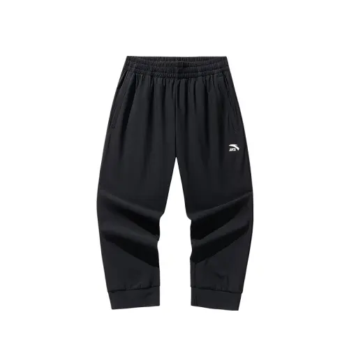 Anta Life Collection Knitted Sweatpants Women's Basic Black