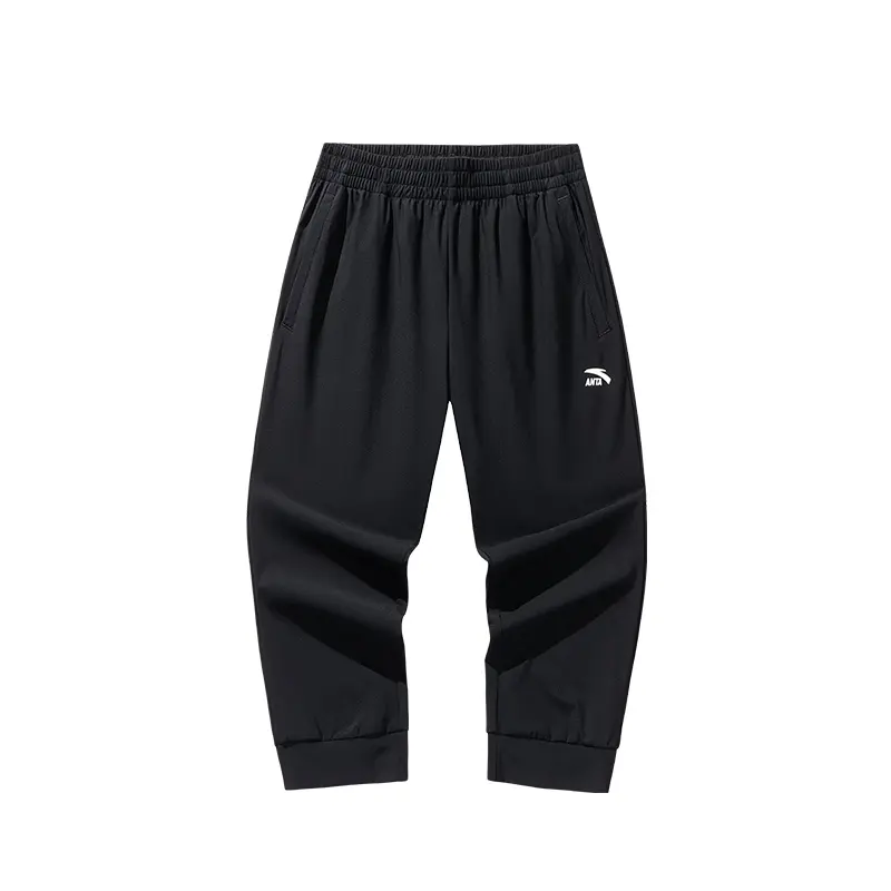 Anta Life Collection Knitted Sweatpants Women's Basic Black