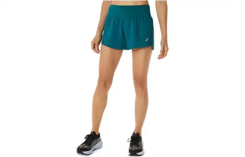 Asics Road 3.5in Short Casual Shorts Women's Dark Green