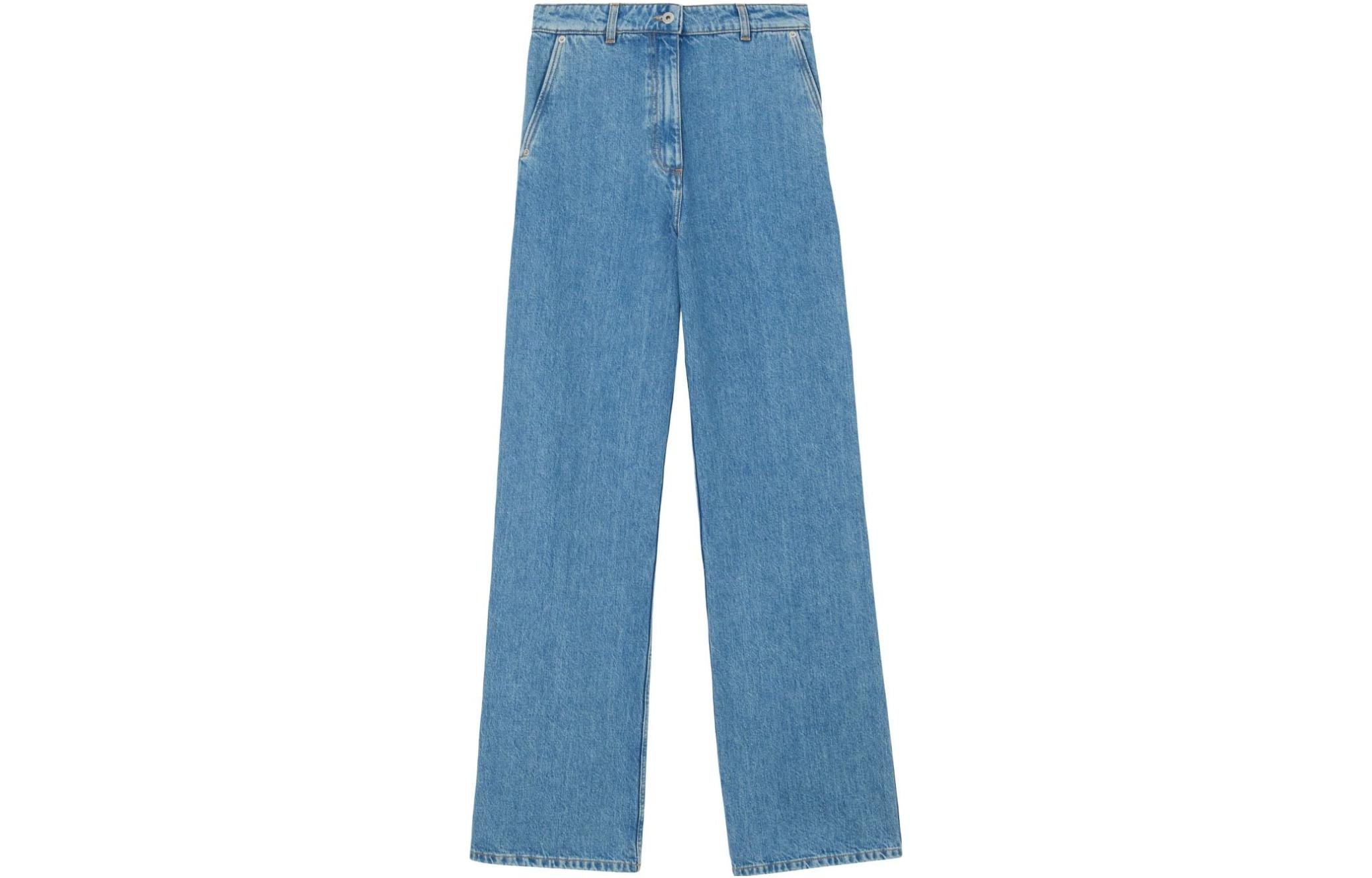 Женские джинсы Burberry (синие)