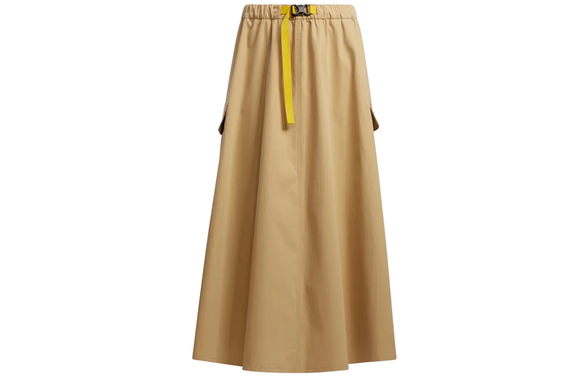 Adidas Casual Long Skirt Women's Khaki