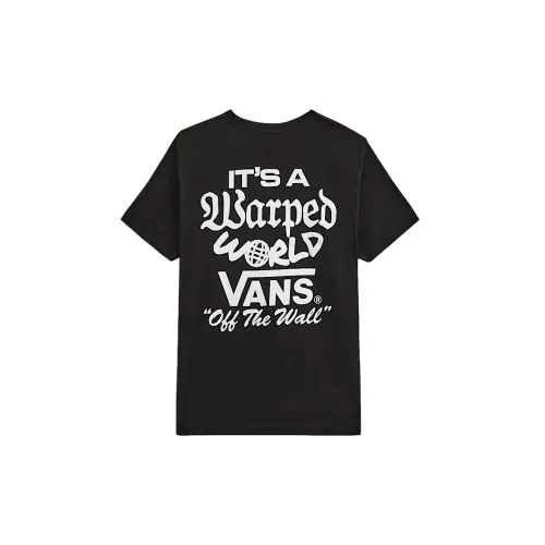 Vans Warped World T Shirt T Shirt Unisex Black