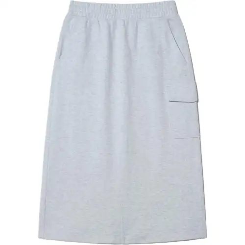 FILA Knit Long Skirt Women's Gray