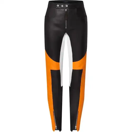 LOUIS VUITTON Color-Blocked Biker Pants