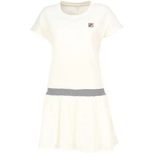 FILA Short Sleeved Dress Women's Ecru