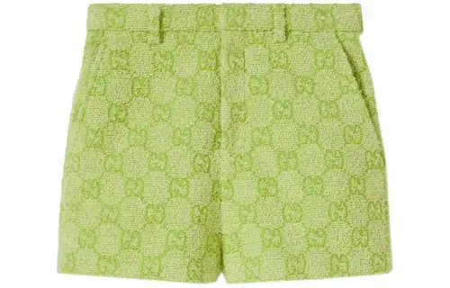 GUCCI Lido Casual Shorts Women's Lemon Green