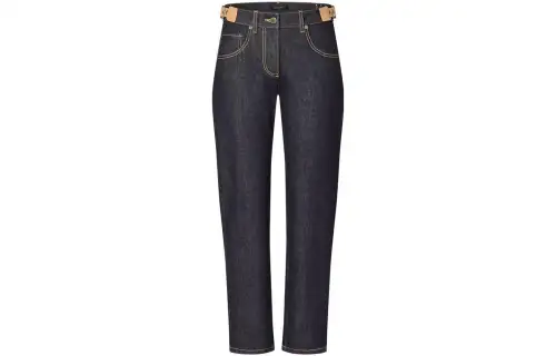 LOUIS VUITTON Eyelet Tab Jeans