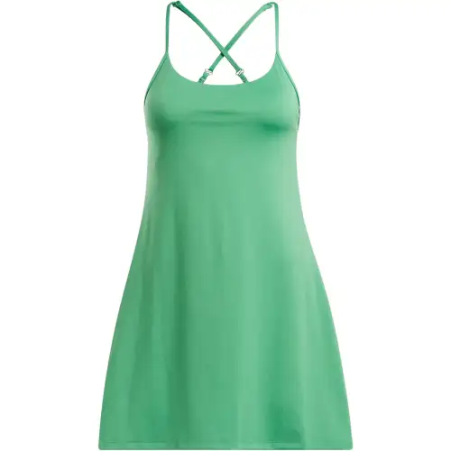 Reebok Lux Strappy Dress Slip Dress Women's Green