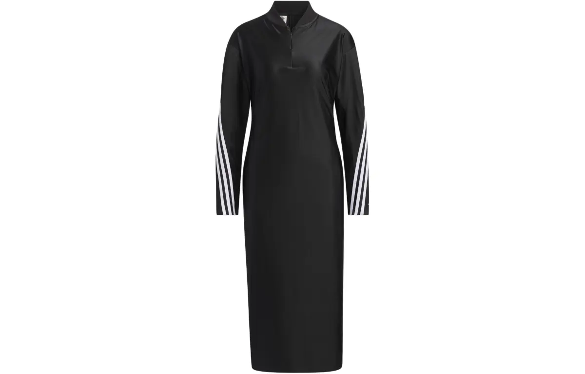Adidas x YANGGUIDONG,LIANMINGKUAN Samuel Gui Yang Dress Long Sleeved Dress Women's Black