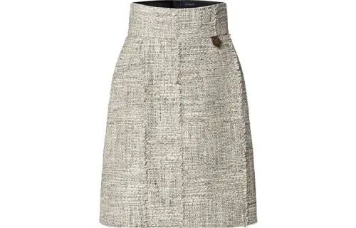 LOUIS VUITTON SS22 Casual Long Skirt Women's Ecru