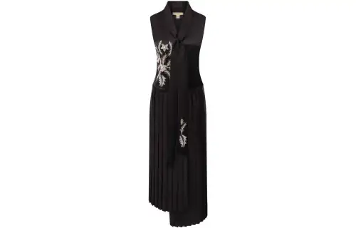 Burberry Sleeveless Dress Women's Black