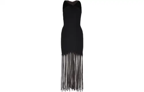 Bottega Veneta SS23 Sleeveless Dress Women's Black