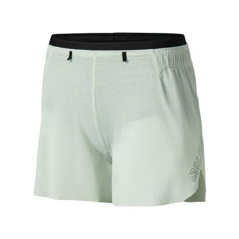 SALOMON SENSE AERO 5 RUNNING SHORTS W Casual Shorts Women's Mist Blue