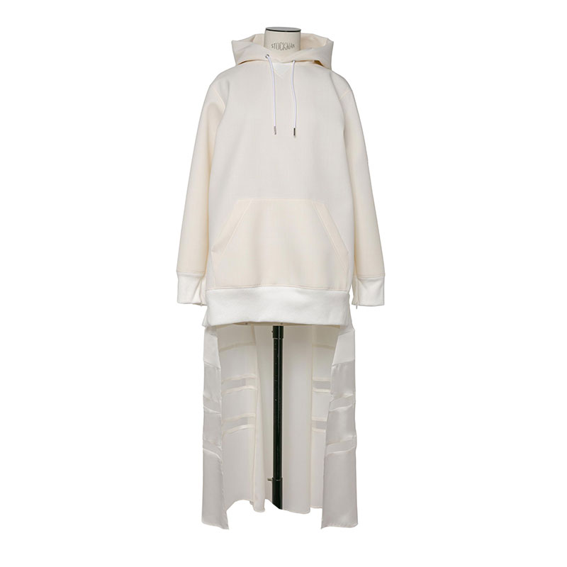 Женское платье Sacai (бежевое)
